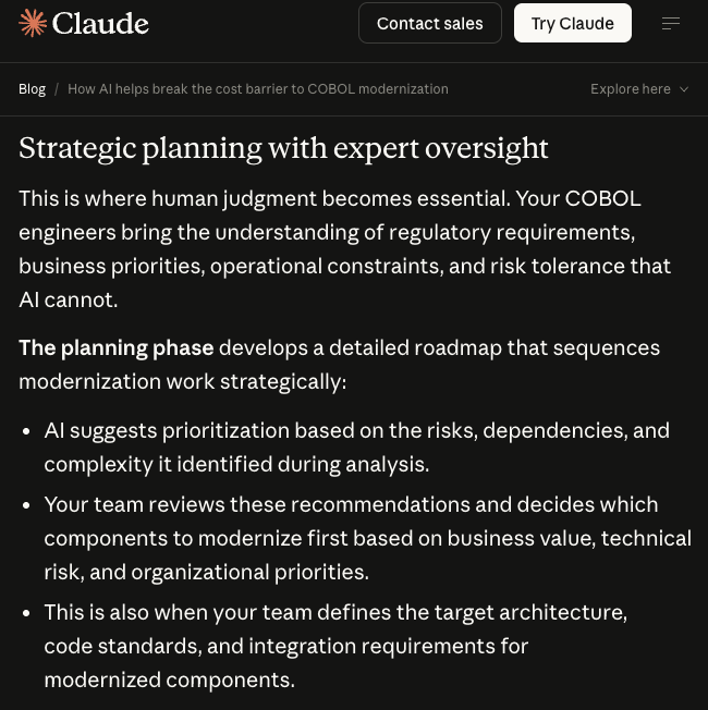 Strategic planning with expert oversight